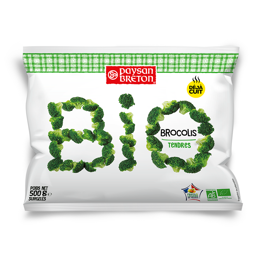 brocolis bio paysan breton surgelés