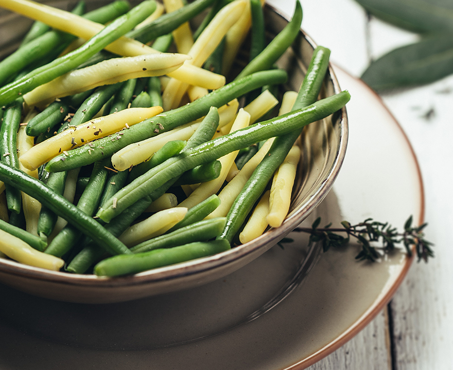 Duo haricots et beurre