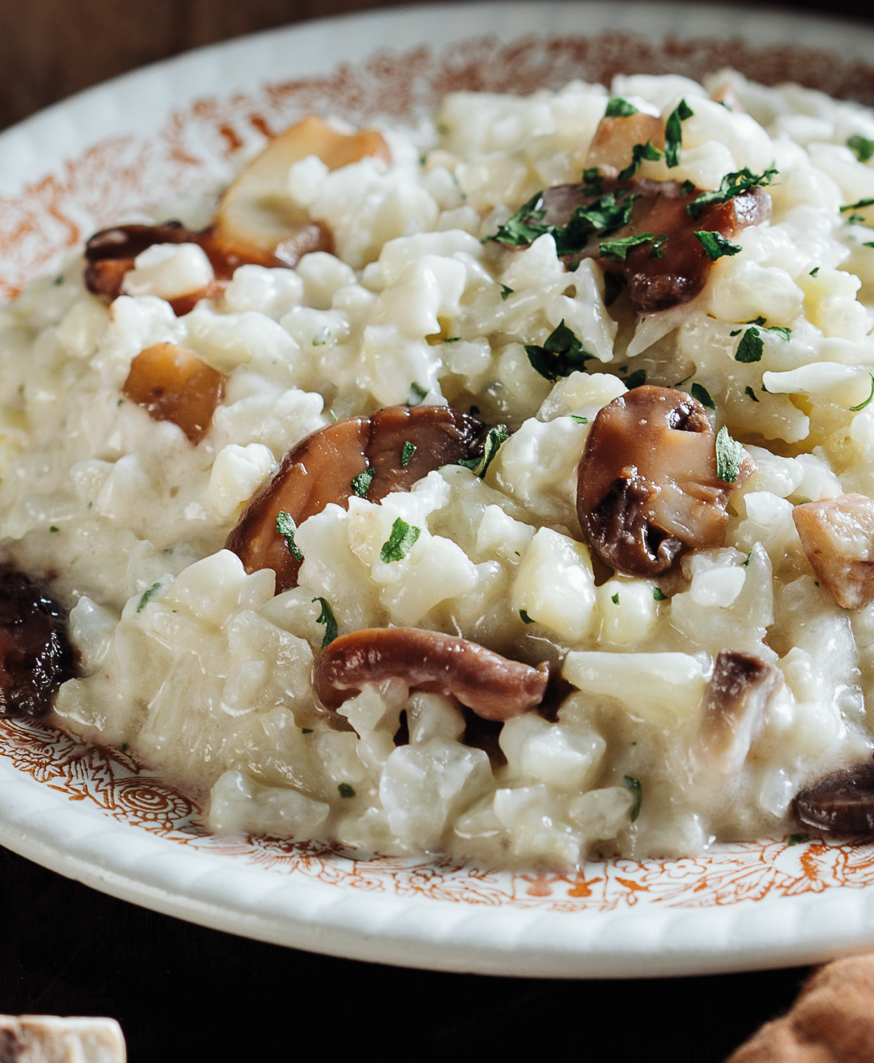 risotto de chou fleur ambiance