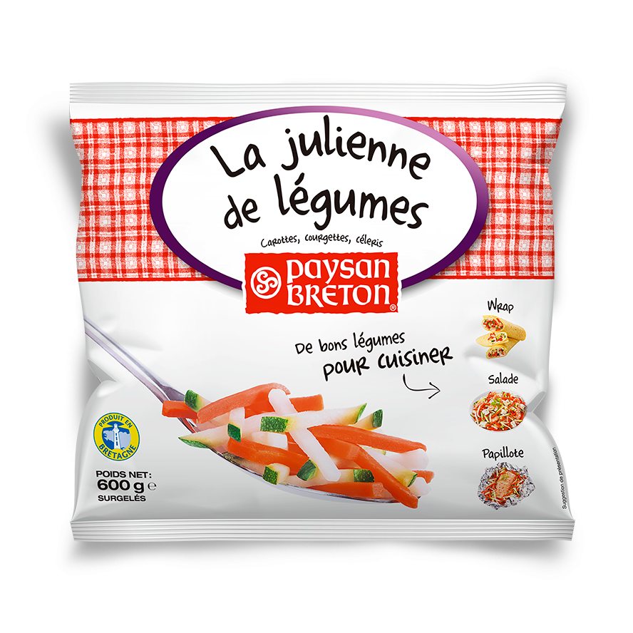 Julienne de légumes