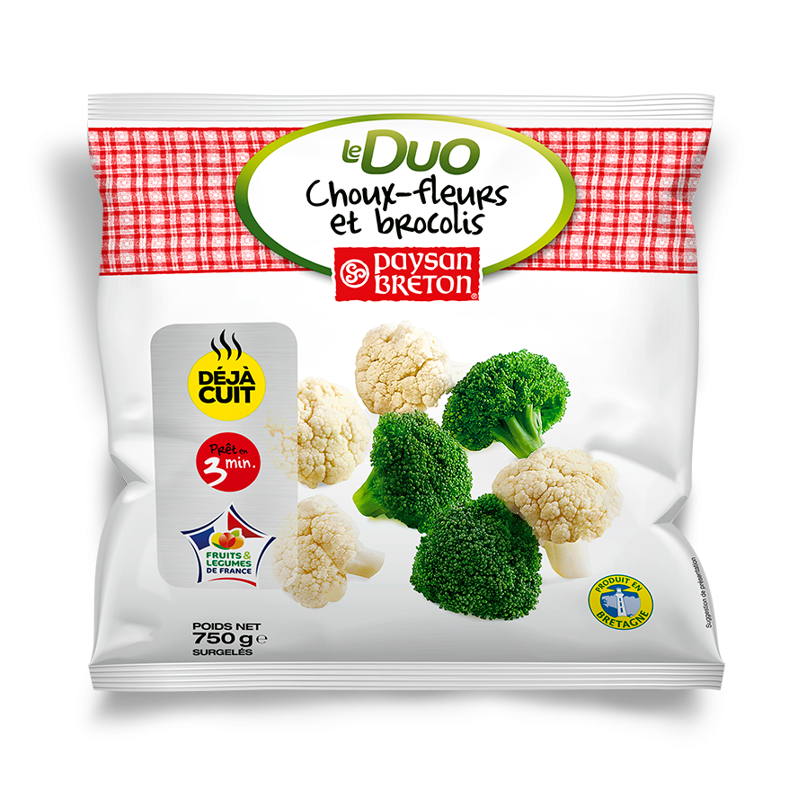 Le duo chou-fleur et brocoli