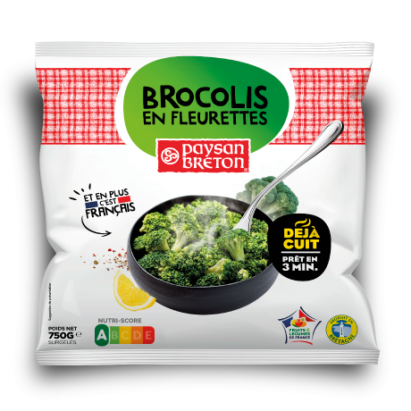 brocoli déjà cuit paysan breton surgelés