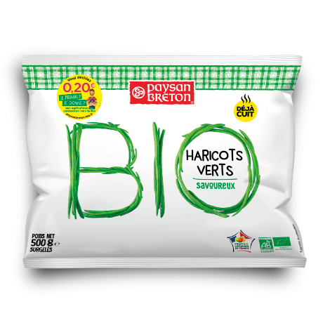 haricots verts bio paysan breton