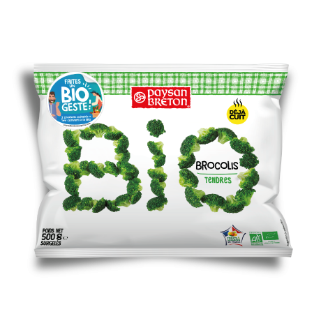 Brocolis tendres, BIO paysan breton