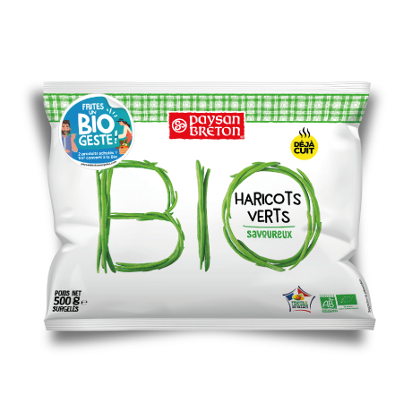 haricots verts bio paysan breton