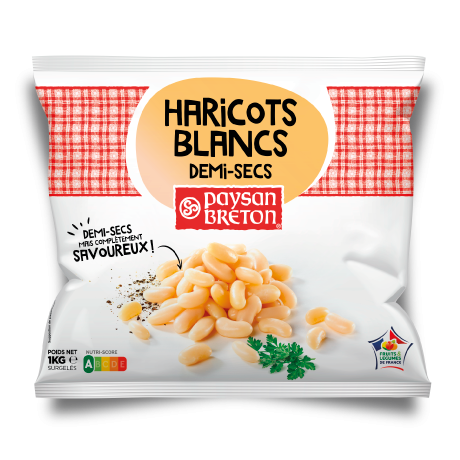 Haricots blancs demi secs