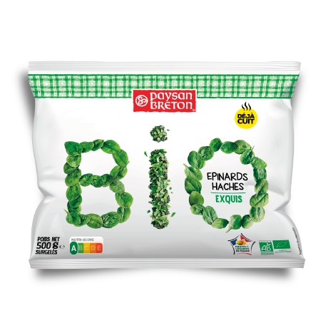 Epinards hachés BIO paysan breton