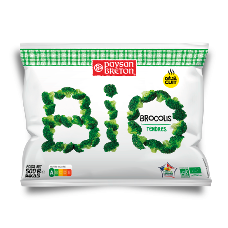 Brocolis tendres, BIO paysan breton