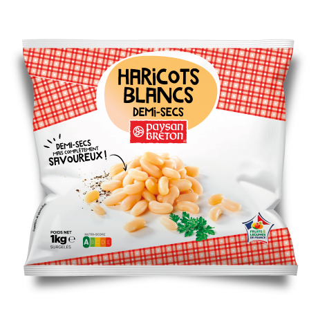 Haricots blancs demi secs paysan breton