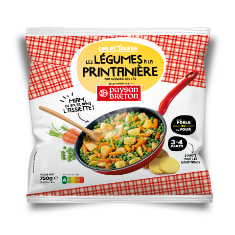 Poêlée Légumes à la printanière Paysan Breton